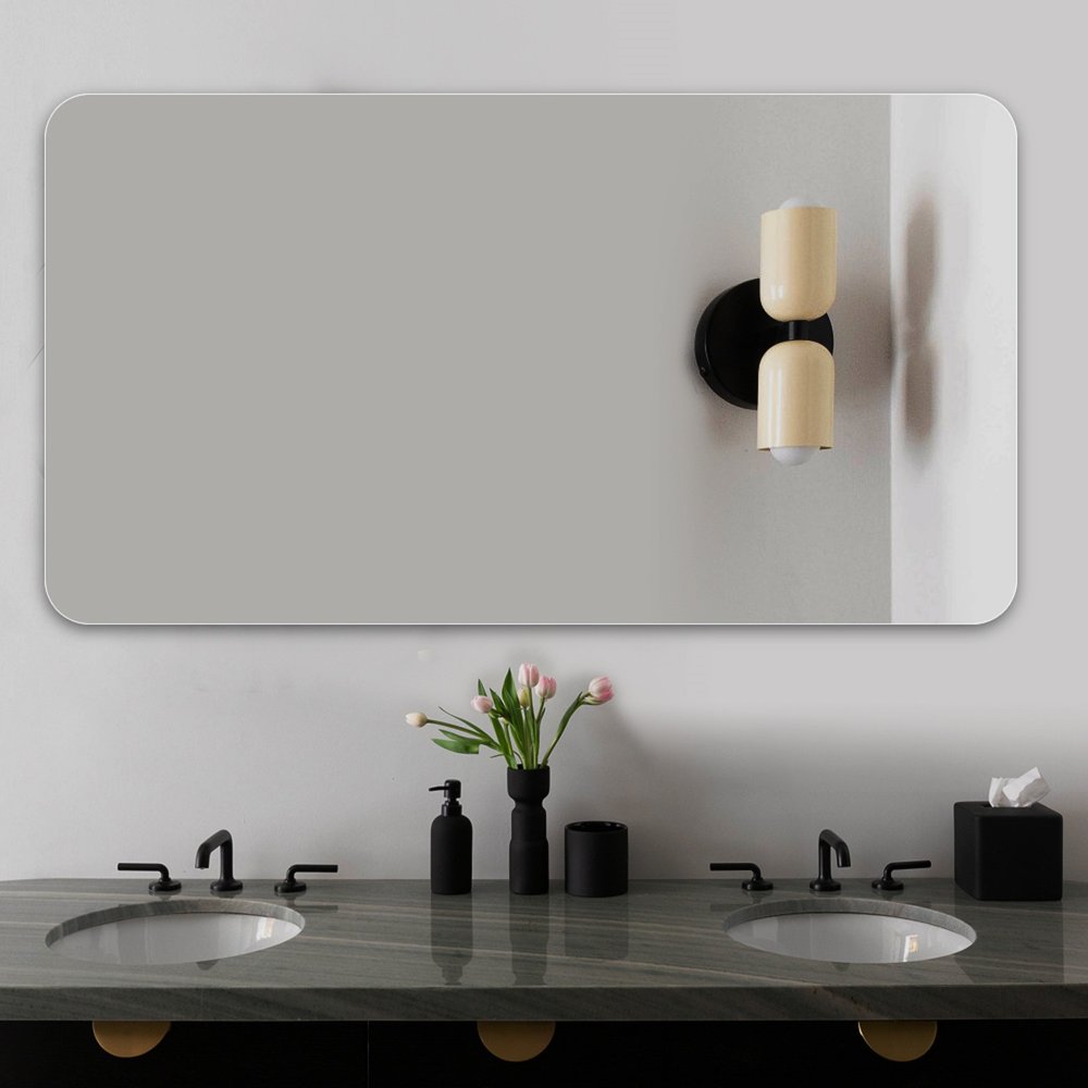 30" Frameless Bathroom Vanity Mirror — view 2