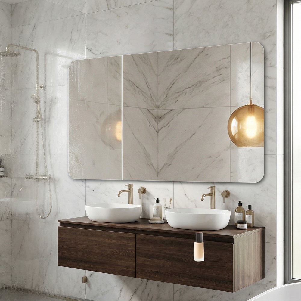 30" Frameless Bathroom Vanity Mirror — view 3