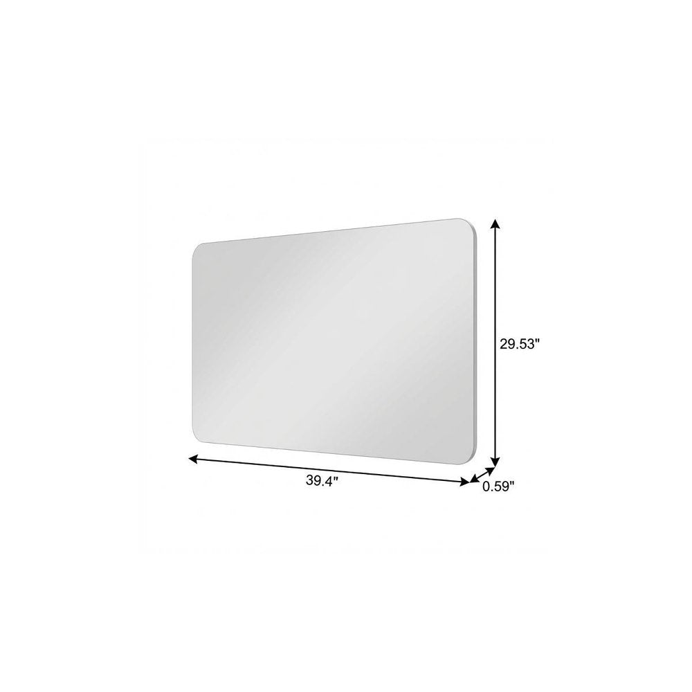 30" Frameless Bathroom Vanity Mirror — view 11