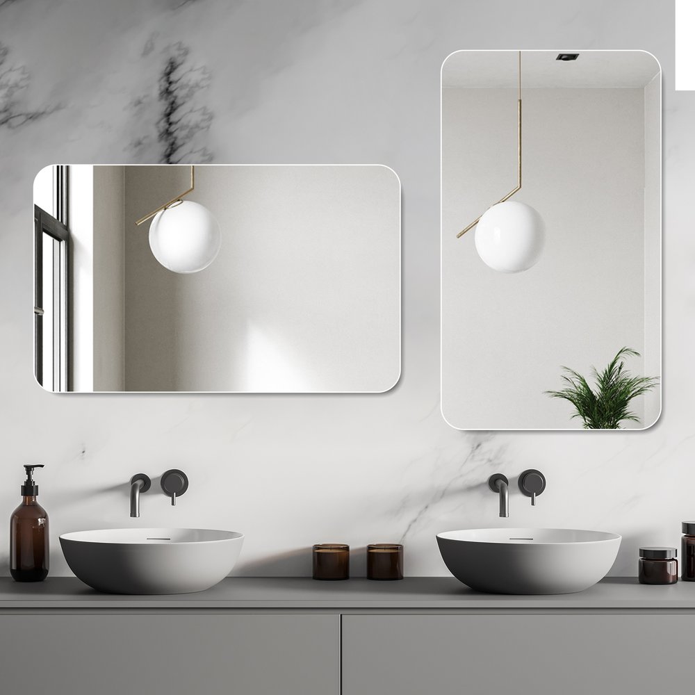 30" Frameless Bathroom Vanity Mirror — view 6