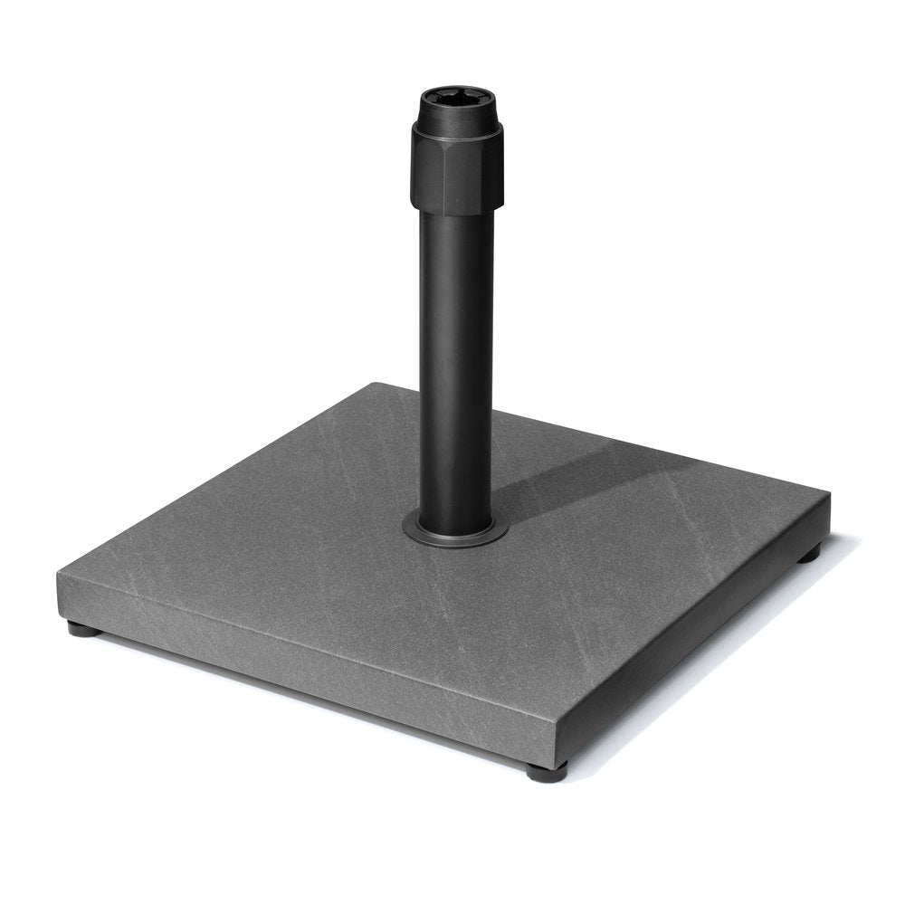 Gray Market Umbrella Steel In Ground Adjustable Umbrella Base — view 1