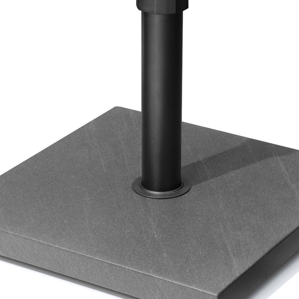 Gray Market Umbrella Steel In Ground Adjustable Umbrella Base — view 2