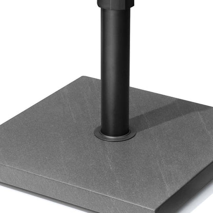 Gray Market Umbrella Steel In Ground Adjustable Umbrella Base