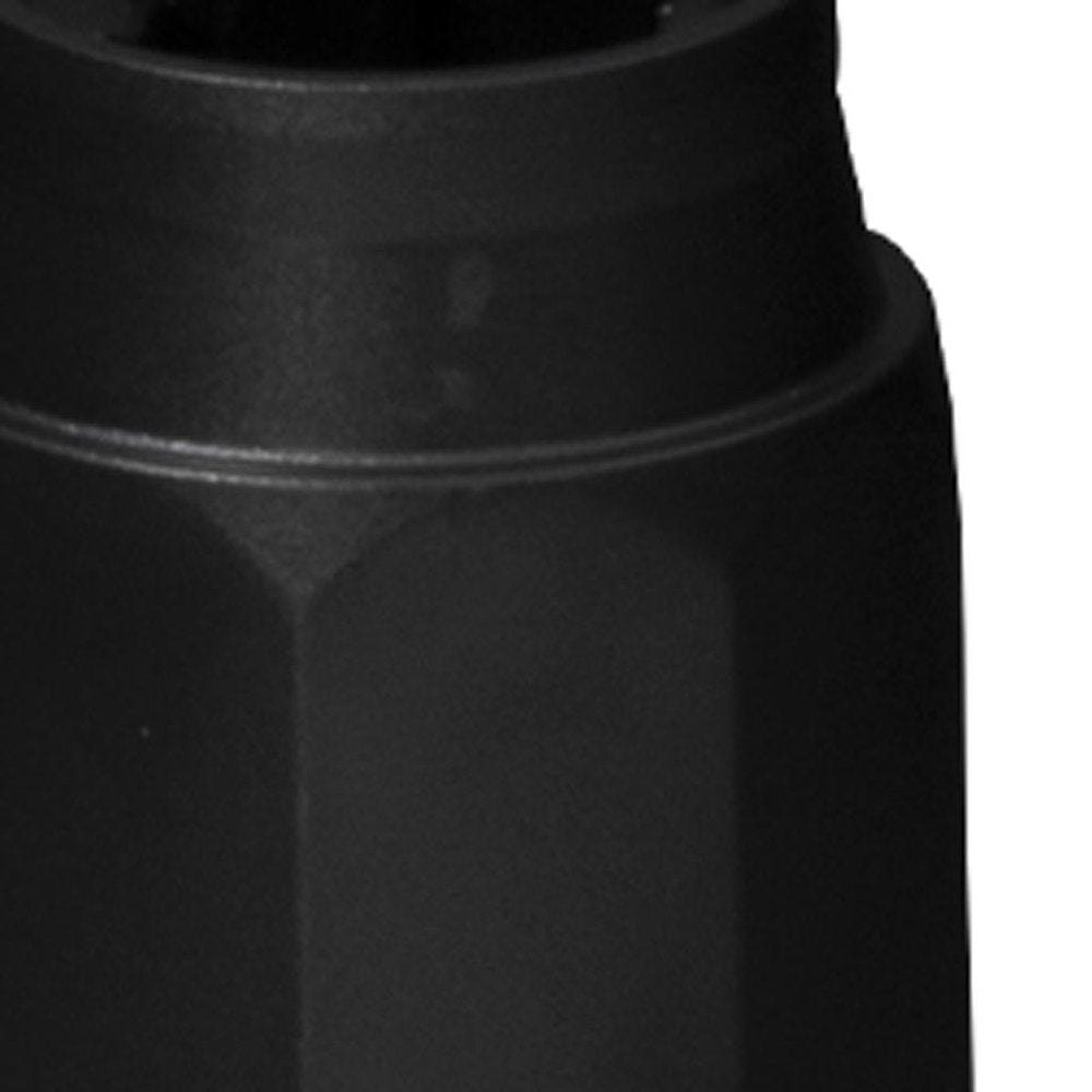 White Market Umbrella Steel In Ground Adjustable Umbrella Base — view 2