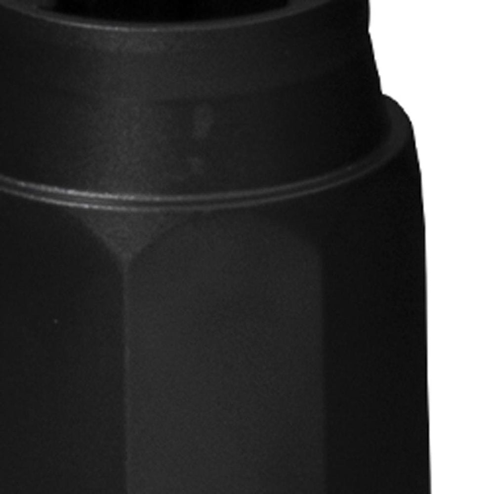 White Market Umbrella Steel In Ground Adjustable Umbrella Base — view 4