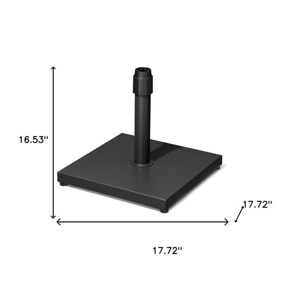 Black Market Umbrella Steel In Ground Adjustable Umbrella Base — view 4