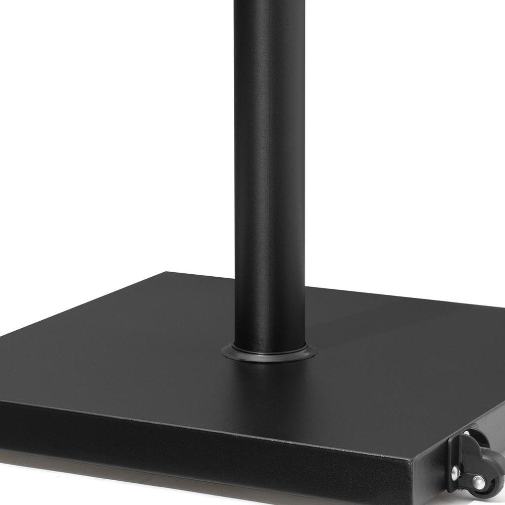 Black Market Umbrella Steel In Ground Adjustable Umbrella Base With Wheels — view 3