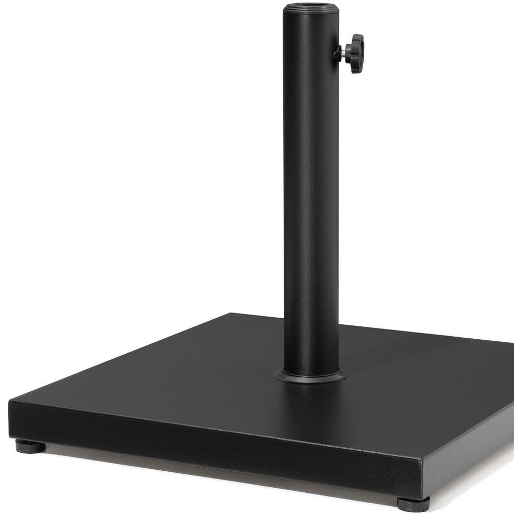 Black Market Umbrella Fillable Steel In Ground Adjustable Umbrella Base — view 5