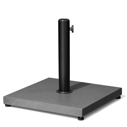 Gray Market Umbrella Fillable Steel In Ground Adjustable Umbrella Base