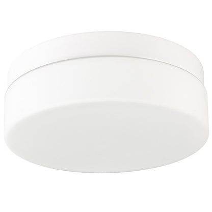 11" Black Metal And Glass Flush Mount Ceiling Light HomeRoots