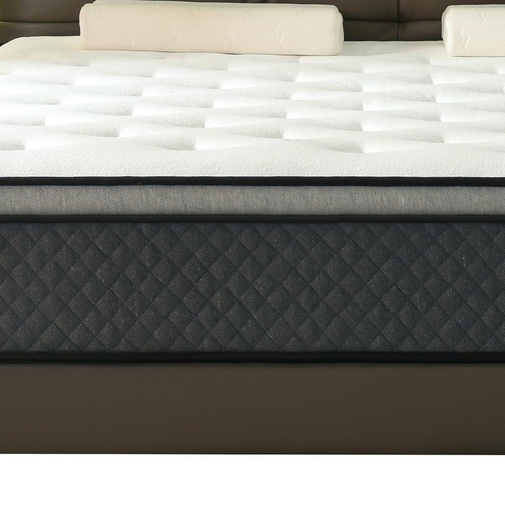 10" Twin Foam Medium Hybrid Mattress HomeRoots