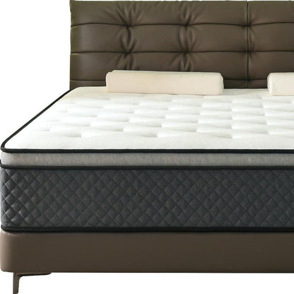 10" Twin Foam Medium Hybrid Mattress HomeRoots