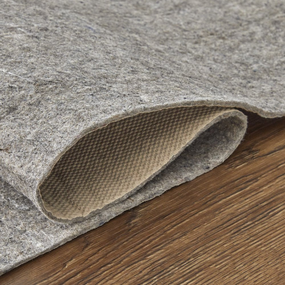 2' x 4' Gray Non Slip Rug Pad HomeRoots