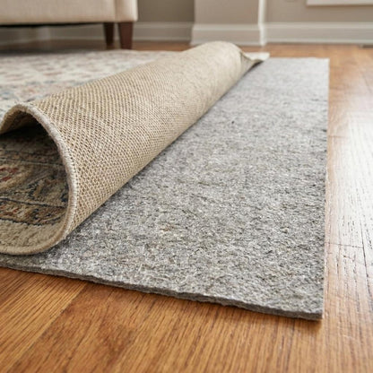 2' x 4' Gray Non Slip Rug Pad HomeRoots