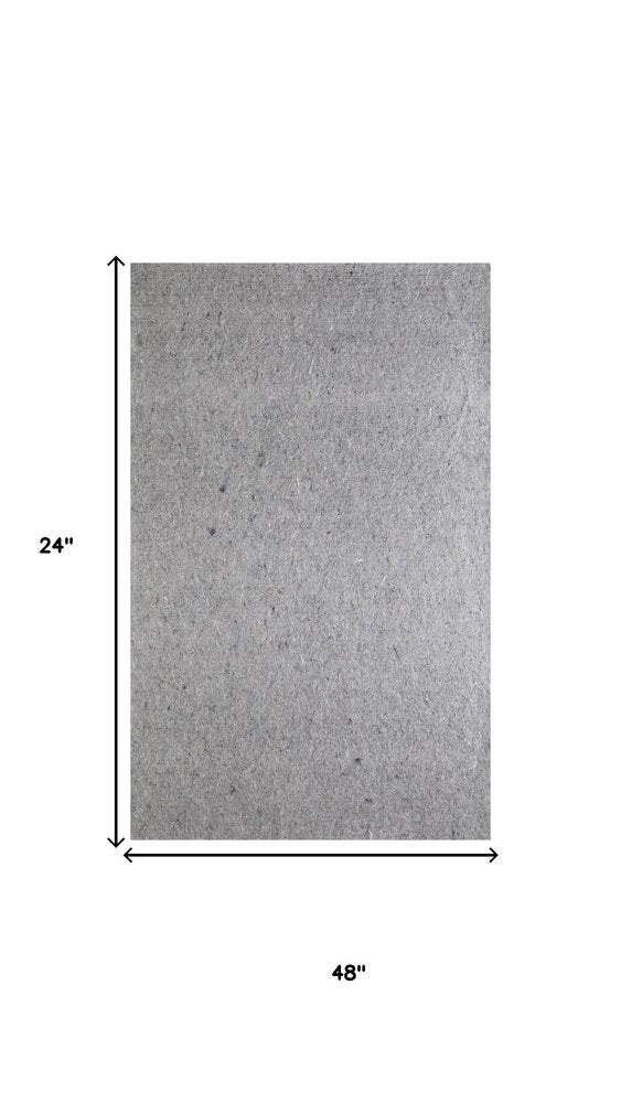 8' x 10' Gray Non Slip Rug Pad — view 6