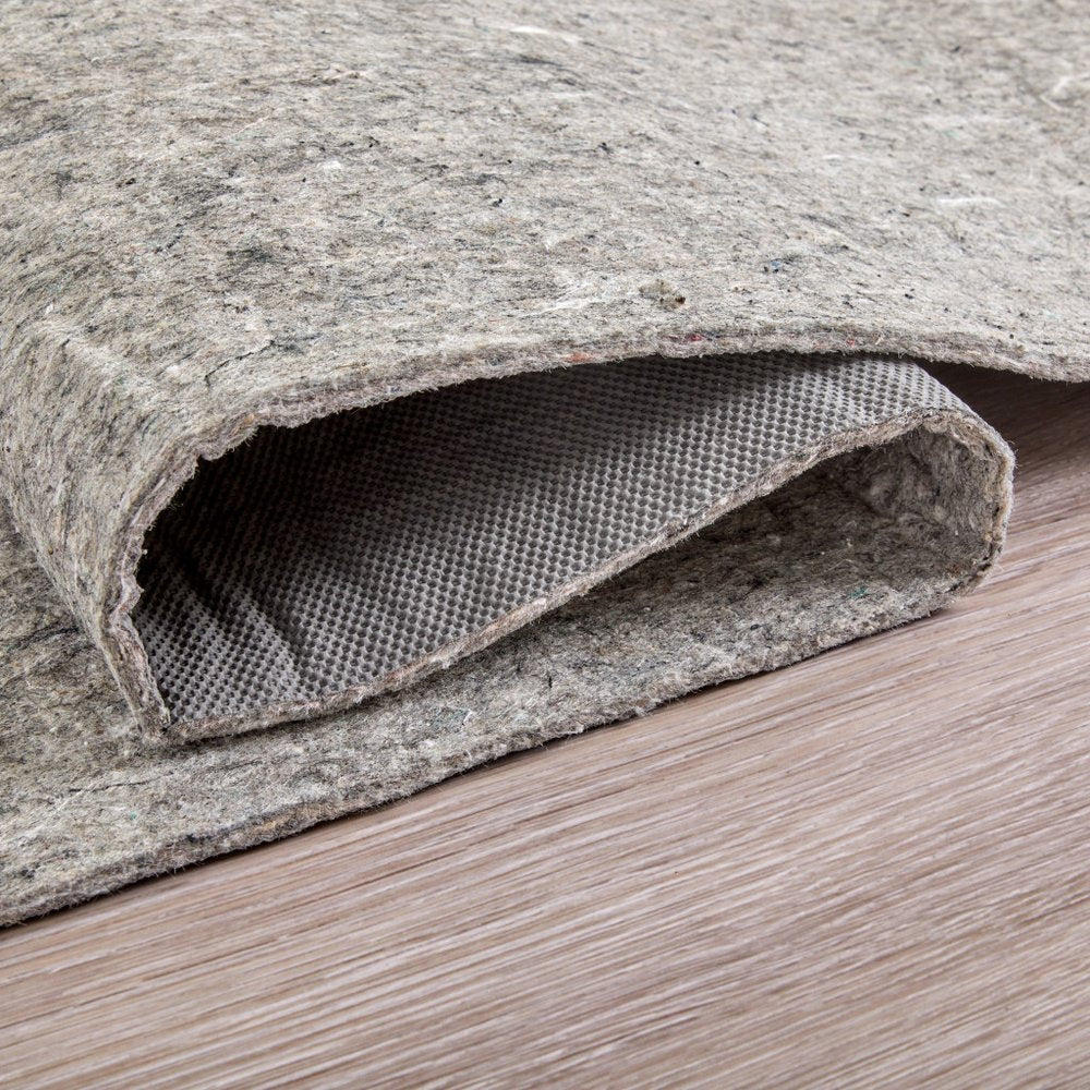 8' x 10' Gray Non Slip Rug Pad HomeRoots