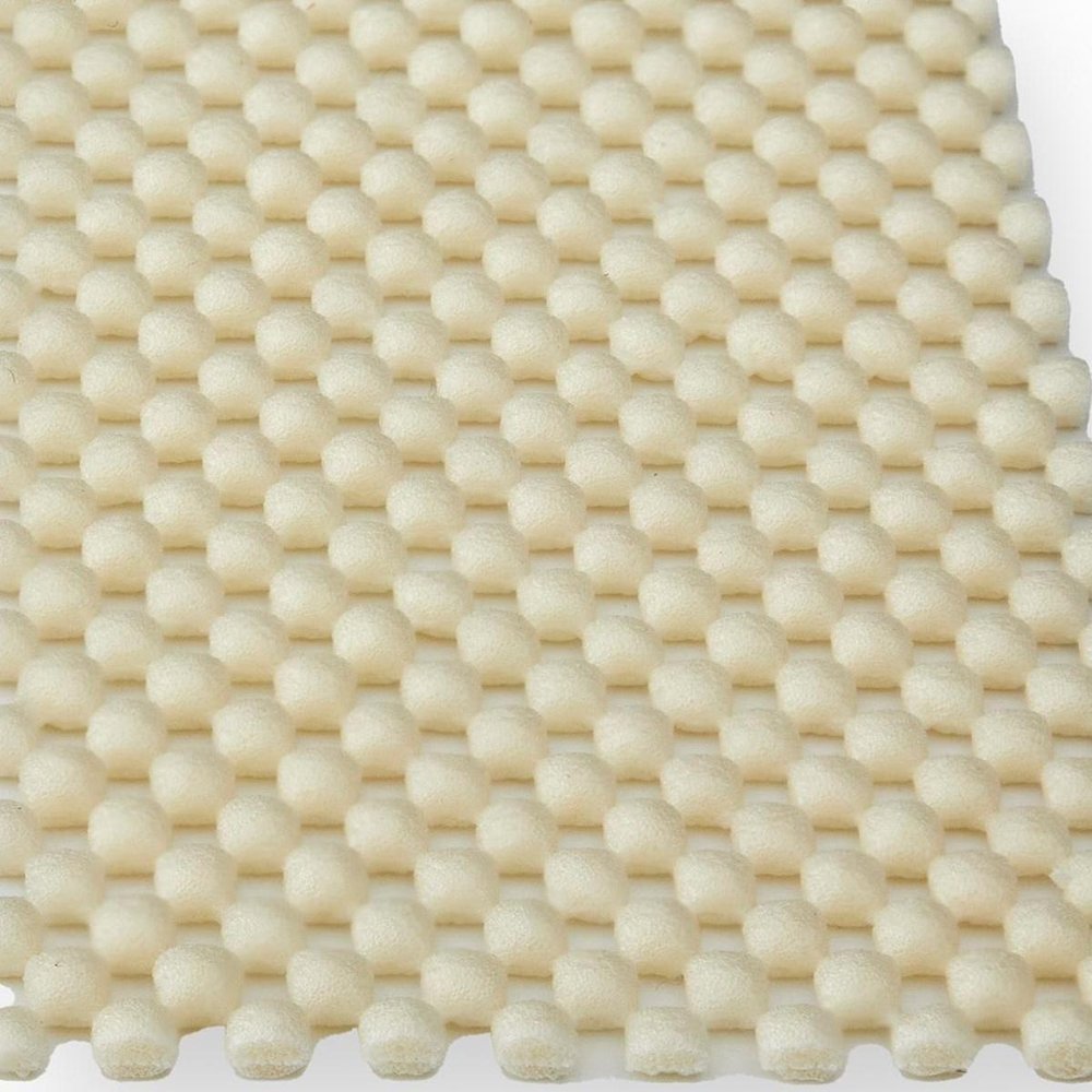 6' x 9' White Non Slip Rug Pad HomeRoots