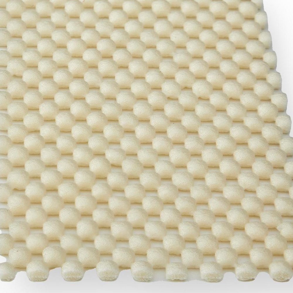 6' x 9' White Non Slip Rug Pad HomeRoots