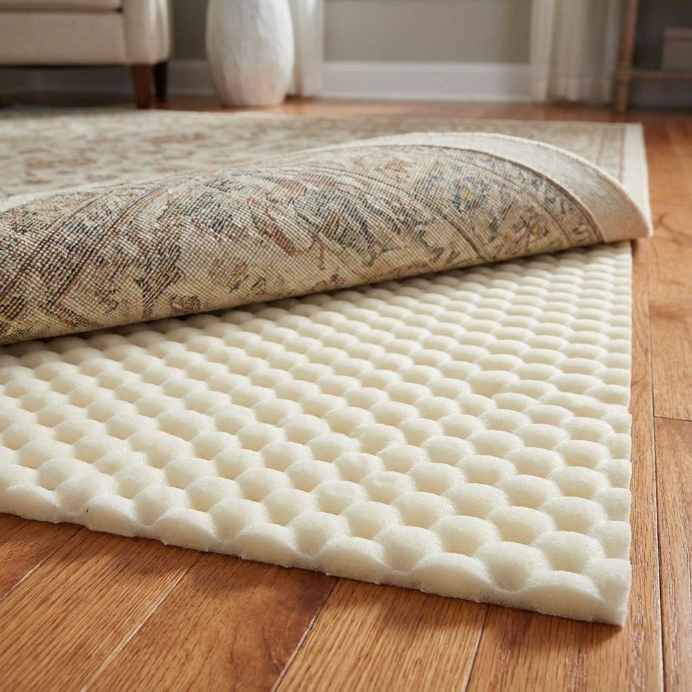 10' x 14' White Non Slip Rug Pad — view 2