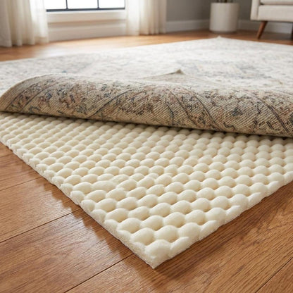 10' x 14' White Non Slip Rug Pad HomeRoots