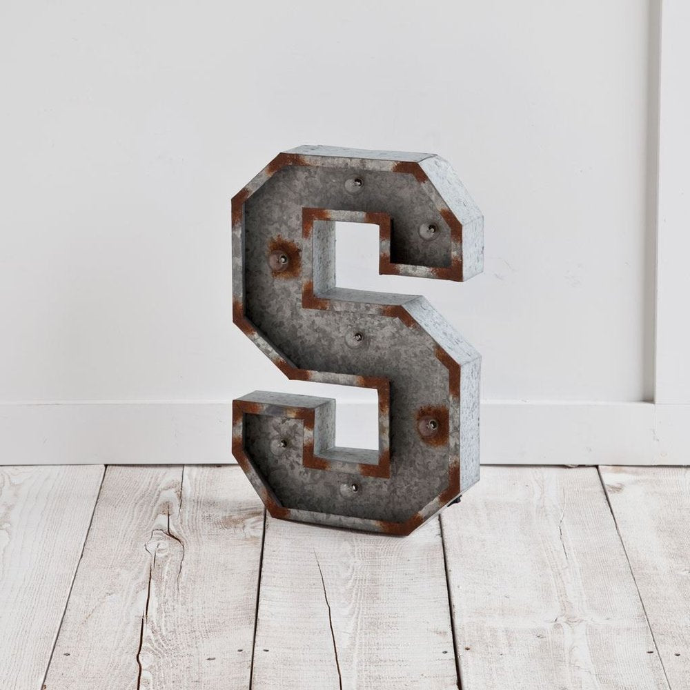 10" X 8" Gray words Metal Wall Decor — view 2