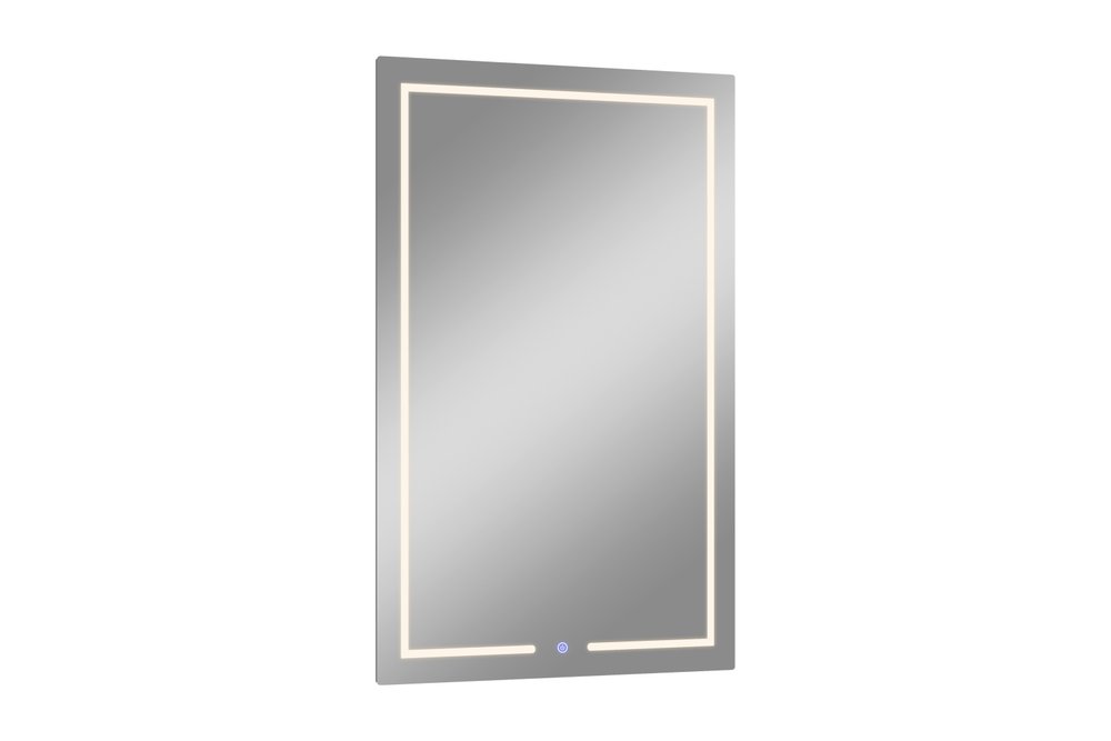 47" X 32" Lighted Frameless Bathroom Vanity Mirror HomeRoots