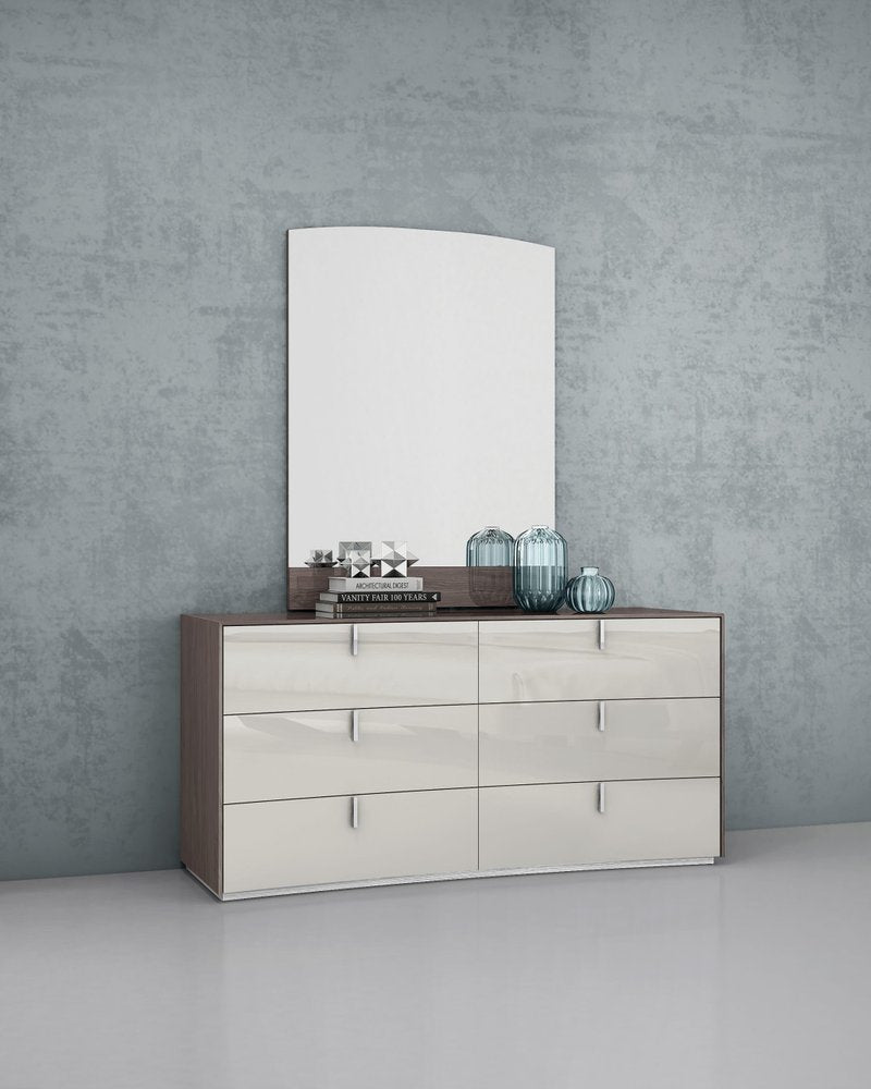 47" X 35" Chestnut Wood Framed Dresser Mirror HomeRoots