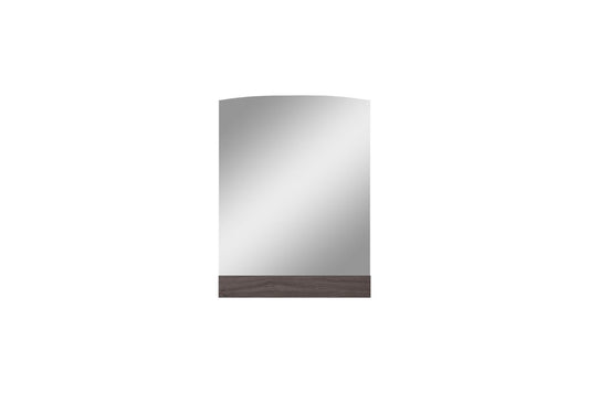 47" X 35" Chestnut Wood Framed Dresser Mirror