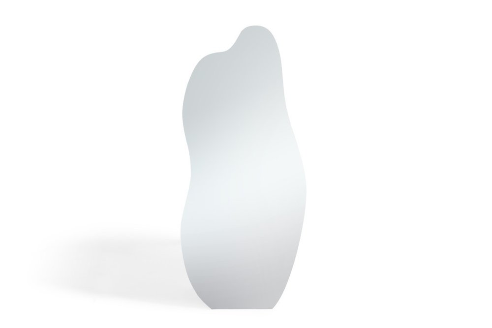 71" Abstract Leaning And Freestanding Frameless Full Length Mirror HomeRoots