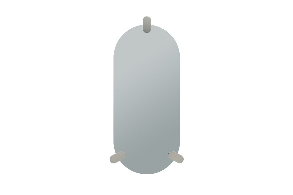 43" X 19" Oval Frameless Accent Mirror HomeRoots