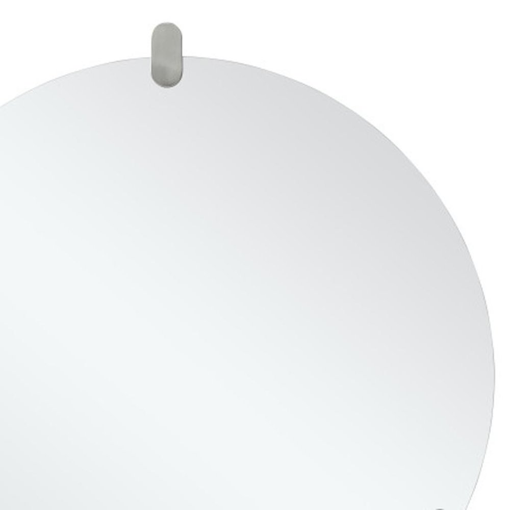 47" X 47" Round Frameless Accent Mirror HomeRoots
