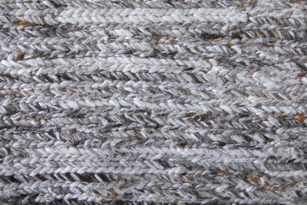9' X 13' Gray And Brown Handmade Indoor Outdoor Area Rug HomeRoots