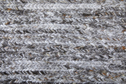 9' X 13' Gray And Brown Handmade Indoor Outdoor Area Rug HomeRoots