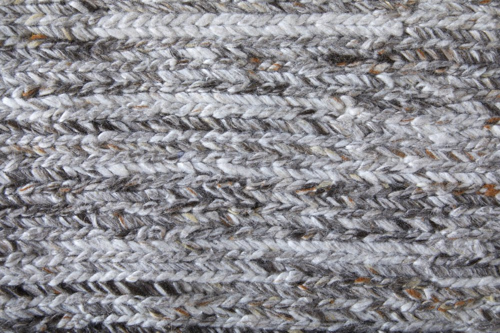 9' X 13' Gray And Brown Handmade Indoor Outdoor Area Rug HomeRoots
