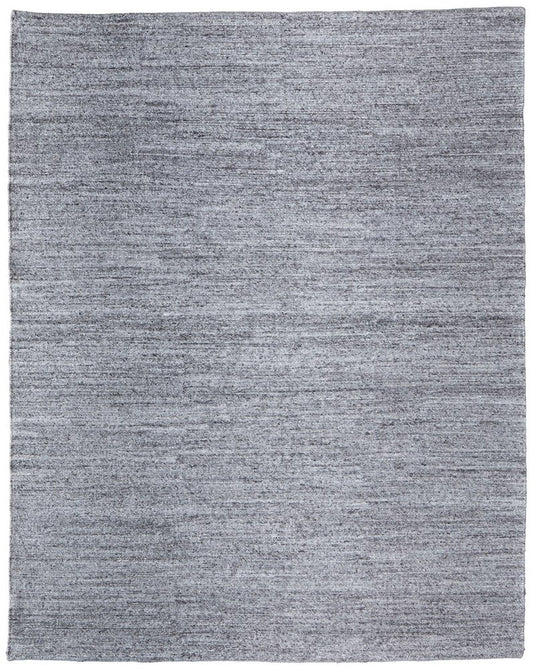 2' X 3' Gray And Ivory Handmade Indoor Outdoor Area Rug HomeRoots