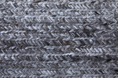 2' X 3' Gray And Ivory Handmade Indoor Outdoor Area Rug HomeRoots