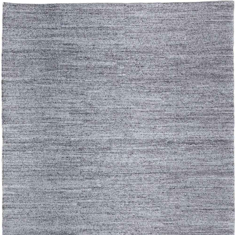2' X 3' Gray And Ivory Handmade Indoor Outdoor Area Rug HomeRoots
