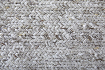 2' X 3' Silver Handmade Indoor Outdoor Area Rug HomeRoots