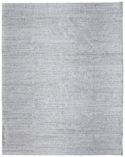 2' X 3' Silver Handmade Indoor Outdoor Area Rug HomeRoots