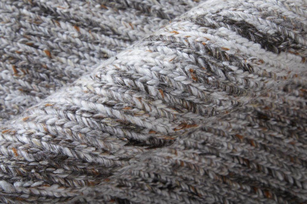 9' X 13' Gray And Brown Handmade Indoor Outdoor Area Rug HomeRoots