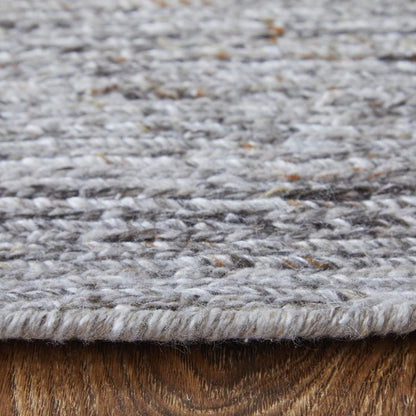 9' X 13' Gray And Brown Handmade Indoor Outdoor Area Rug HomeRoots
