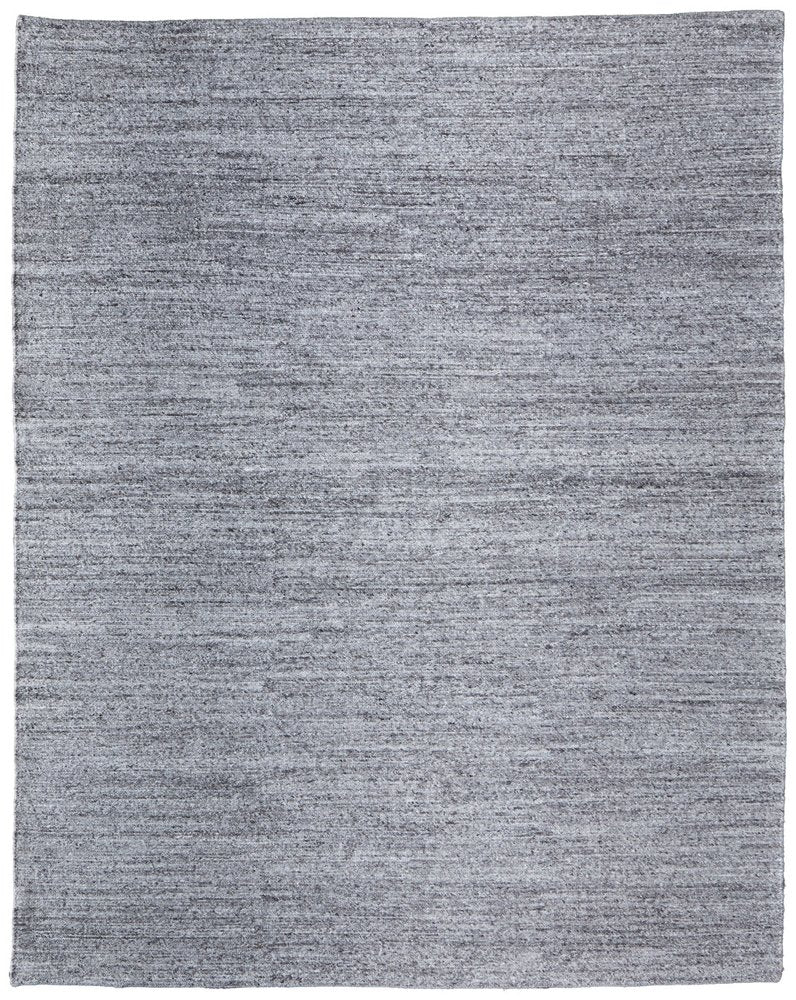 2' X 3' Gray And Ivory Handmade Indoor Outdoor Area Rug HomeRoots
