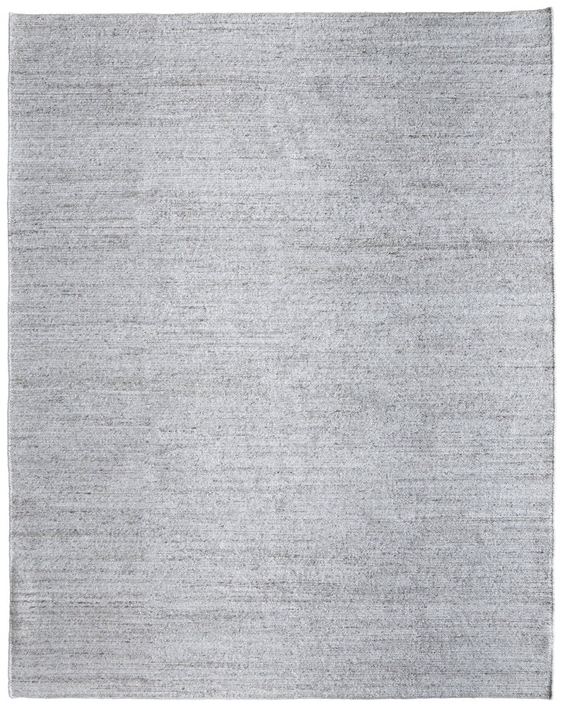 2' X 3' Silver Handmade Indoor Outdoor Area Rug HomeRoots