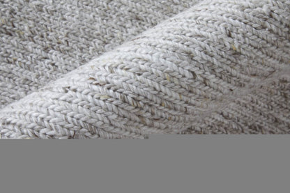 2' X 3' Silver Handmade Indoor Outdoor Area Rug HomeRoots