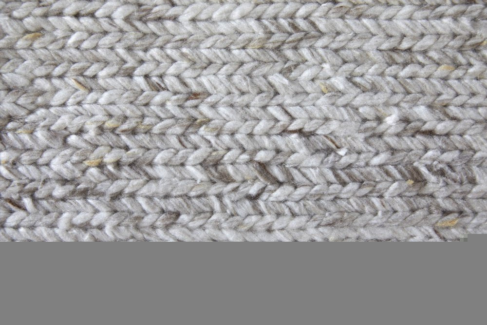 2' X 3' Silver Handmade Indoor Outdoor Area Rug HomeRoots