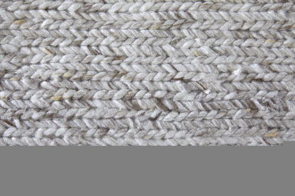 2' X 3' Silver Handmade Indoor Outdoor Area Rug HomeRoots
