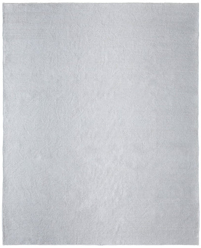 2' X 3' White Handmade Indoor Outdoor Area Rug