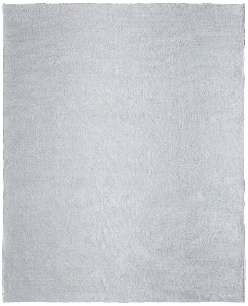 2' X 3' White Handmade Indoor Outdoor Area Rug