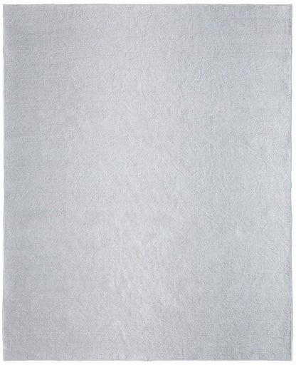 2' X 3' White Handmade Indoor Outdoor Area Rug