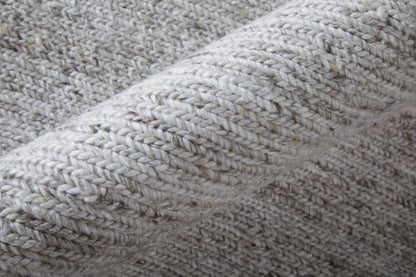 2' X 3' Silver Handmade Indoor Outdoor Area Rug HomeRoots